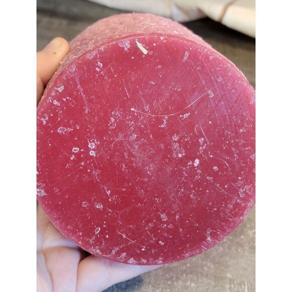 Large glitter‎ red candle Xmas Home Decor figure - Picture 5 of 5